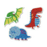 Kit stickers diamond painting Dinosaures