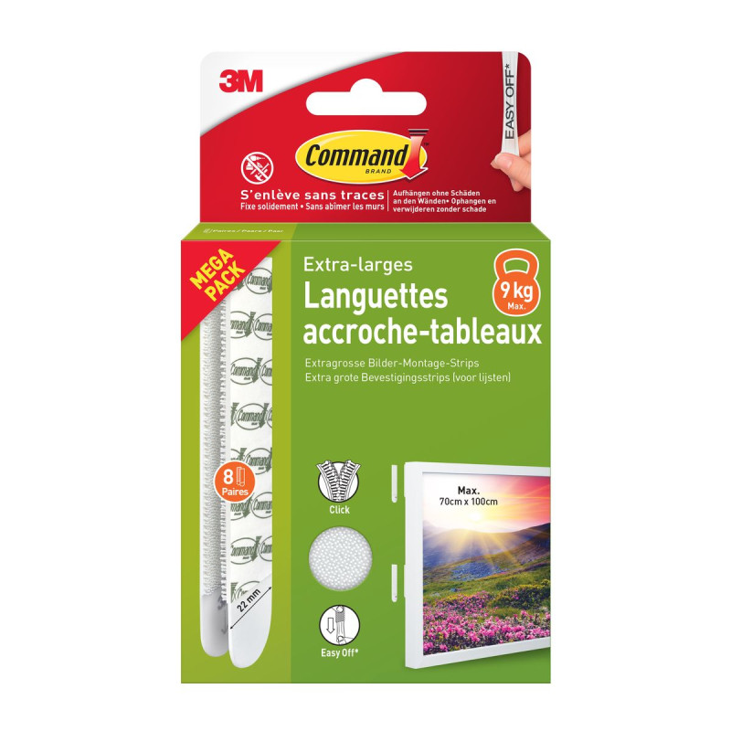 LANGUETTES TAB DECO BLC XL x 8