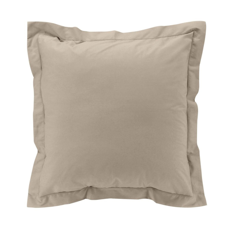 TAIE D'OREILLER PERCALINE SABLE 63X63CM TAIE D'OREILLER PERCALINE SABLE 63X63CM