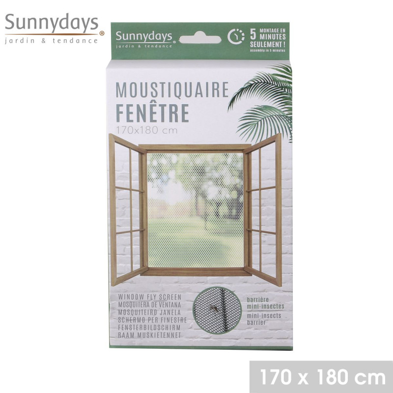 MOUSTIQUAIRE FENETRE 170X180CM