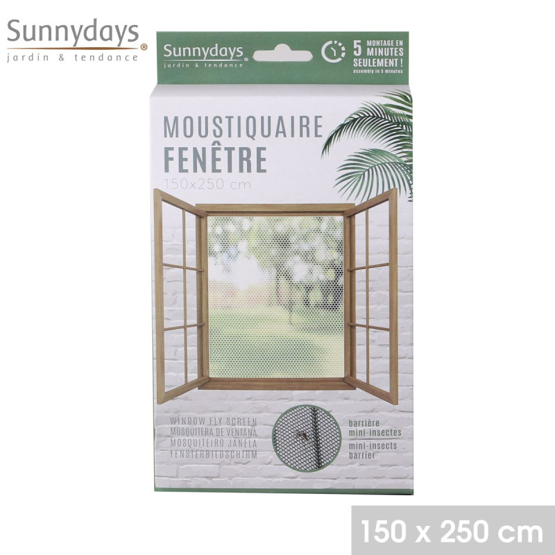 MOUSTIQUAIRE FENETRE 150X250CM