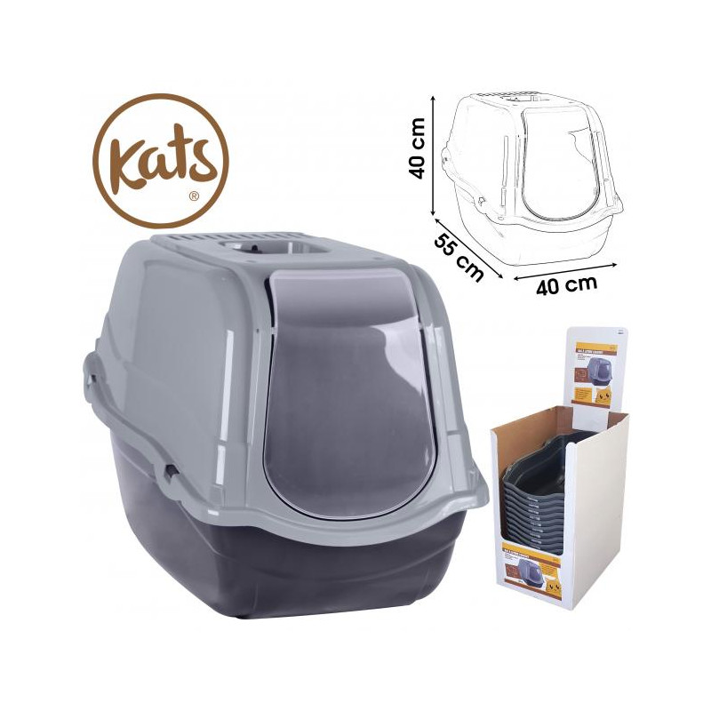 MAISON TOILETTE CHAT GRIS MAISON TOILETTE CHAT GRIS