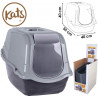 MAISON TOILETTE CHAT GRIS