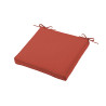 GALETTE DE CHAISE HAWAI ORANGE 40X40X5