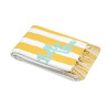PLAID FOUTA COOLVIBES JAUNE 100X150