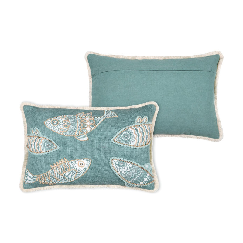 COUSSIN BARBADE CELADON 35X50