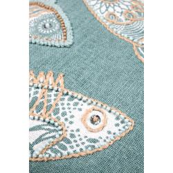 COUSSIN BARBADE CELADON 35X50