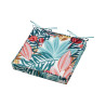 Galette de Chaise d'extérieur Hoya Multicolore 40x40x5 cm - Motif Feuillage
