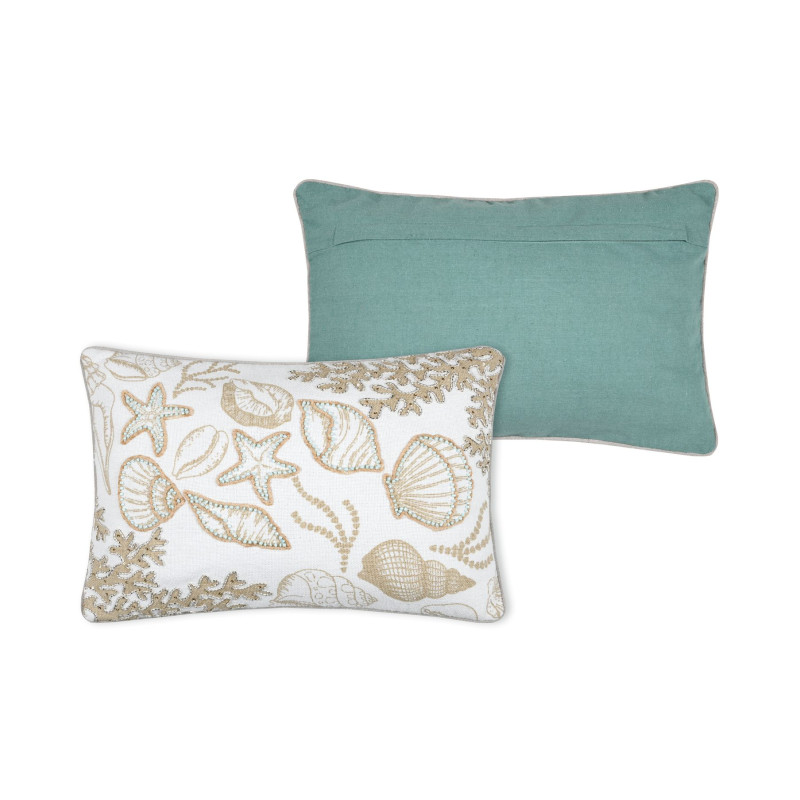 COUSSIN BARBADE BLANC 35X50