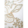 COUSSIN BARBADE BLANC 35X50