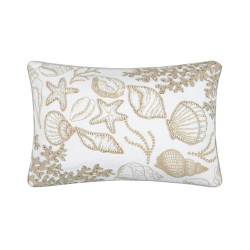 COUSSIN BARBADE BLANC 35X50