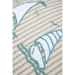 COUSSIN BARBADE NATUREL 45X45