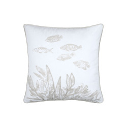 COUSSIN AZURIA BLANC 45X45