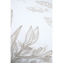COUSSIN AZURIA BLANC 45X45