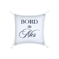 COUSSIN BORDEMER BLANC 45X45