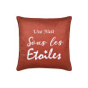 COUSSIN POEME ORANGE 50X50 COUSSIN POEME ORANGE 50X50