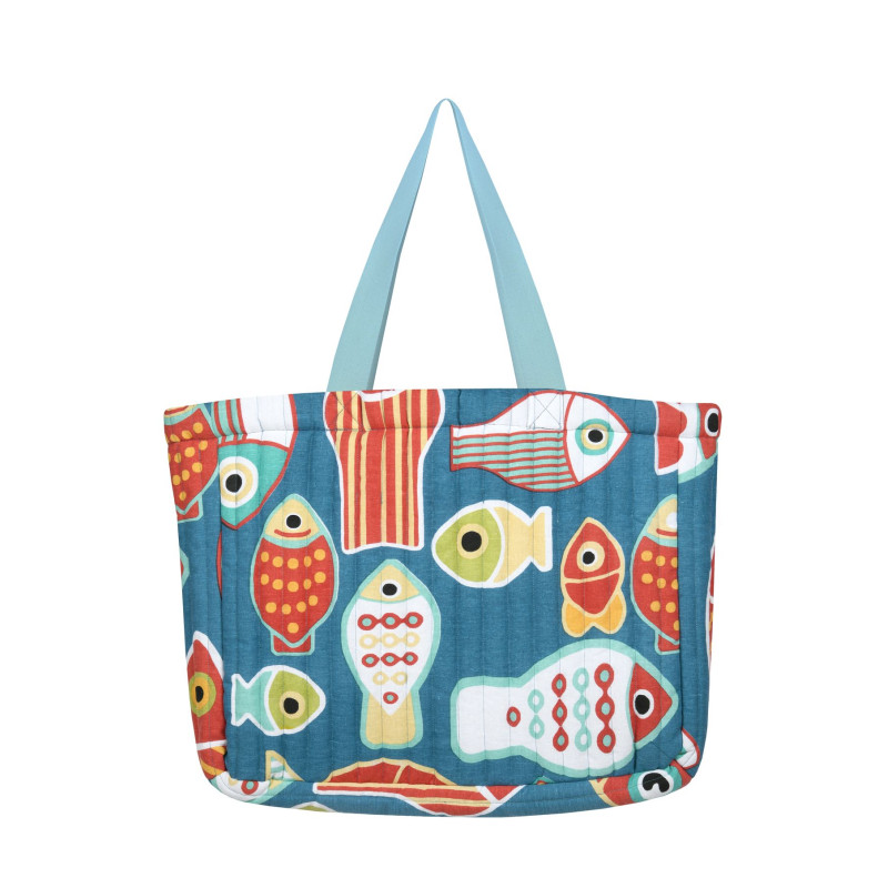 SAC COLORFISH BLEU 44X35X10