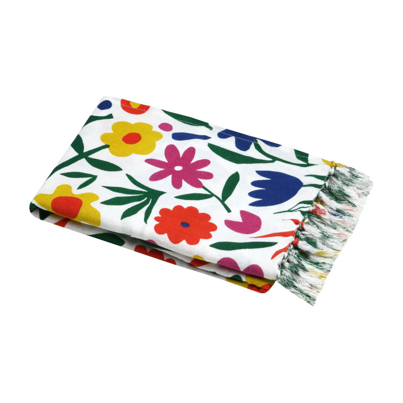FOUTA PETALYA MULTICOLORE 90X180