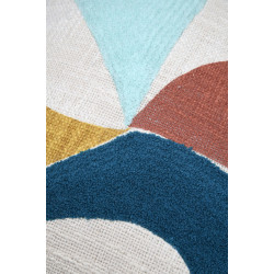 COUSSIN BLOKKEN MULTICOLORE 45X45