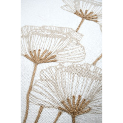COUSSIN ORIANA NATUREL 45X45