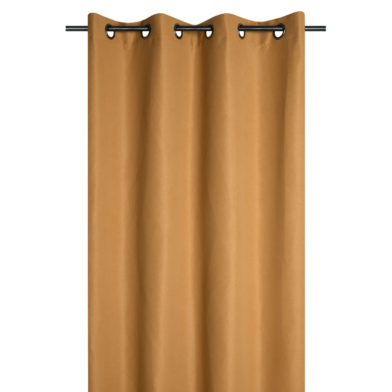 RIDEAU MILTON MOUTARDE 135X240 RIDEAU MILTON MOUTARDE 135X240