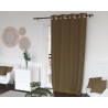 Rideau Occultant Arthur Marron 135x250 cm - 100% Polyester
