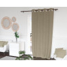 Rideau Occultant Arthur Beige 135x250 cm - 100% Polyester Rideau Occultant Arthur Beige 135x250 cm - 100% Polyester