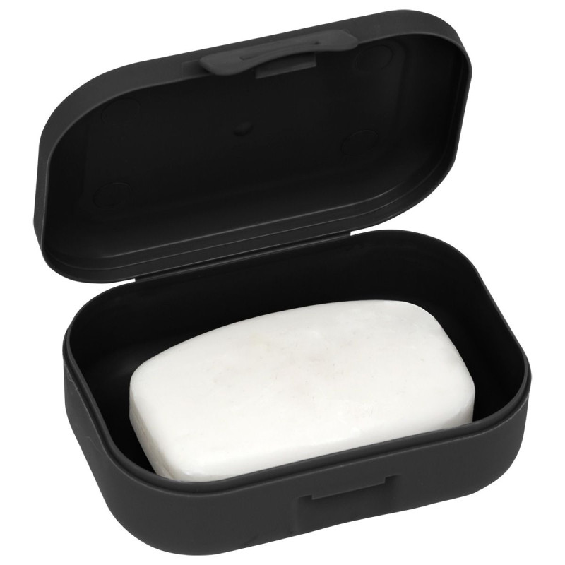 PORTE SAVON DE VOYAGE - NOIR PORTE SAVON DE VOYAGE - NOIR