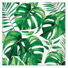 SERV. X20 PAPIER MONSTERA 33X33CM