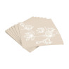 SERV. X20 EN PAPIER BRANCHE CERISIER 33X