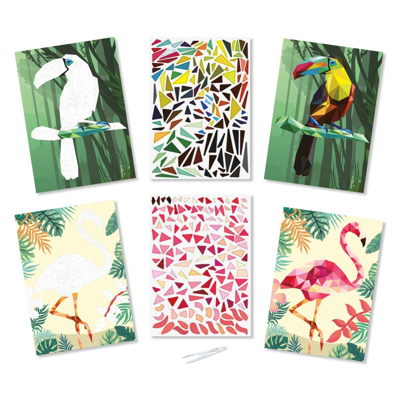Tableaux stickers numéro X2 A4 animaux t Tableaux stickers numéro X2 A4 animaux t