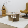 Table Basse Design 'Calypso' en MDF - 80x60 cm Table Basse Design 'Calypso' en MDF - 80x60 cm