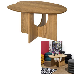 TABLE BASSE CALYPSO 80x60xh42cm