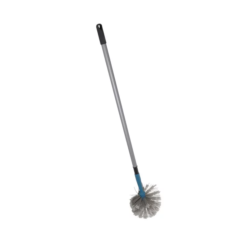 Balai Tête de Loup Télescopique - 80-130 cm - Anthracite/Bleu Paon Balai Tête de Loup Télescopique - 80-130 cm - Anthracite/Bleu Paon