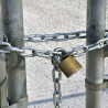 CADENAS DE SECURITE A CLE H8.6CM