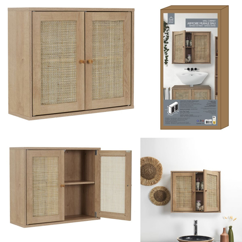 ARMOIRE MURALE BALI L60XH50XP20CM