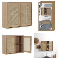 ARMOIRE MURALE BALI L60XH50XP20CM