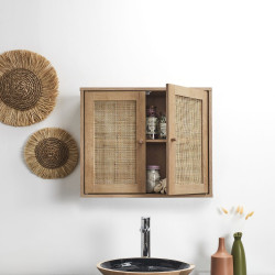 ARMOIRE MURALE BALI L60XH50XP20CM