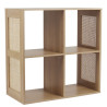 RANGEMENT MODUL 4 CASES BALI 66X66XP32CM