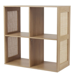 RANGEMENT MODUL 4 CASES BALI 66X66XP32CM