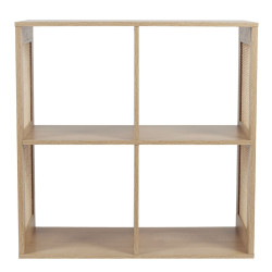 RANGEMENT MODUL 4 CASES BALI 66X66XP32CM
