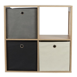 RANGEMENT MODUL 4 CASES BALI 66X66XP32CM