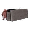 COFFRE BANC PLIABLE COTELE SCOTT TAUPE L COFFRE BANC PLIABLE COTELE SCOTT TAUPE L