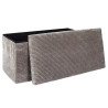 COFFRE BANC PLIABLE COTELE SCOTT TAUPE L COFFRE BANC PLIABLE COTELE SCOTT TAUPE L