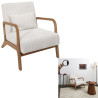 FAUTEUIL SALON COTELE SCOTT BEIGE L64,5X