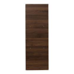 Étagère de Rangement Modulable 'Tiffany' 3 Cases - Bois Foncé