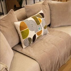 COUSSIN JAIPUR GREIGE 45X45