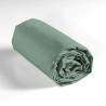 DRAP HOUSSE LINA SAUGE 90x190CM 1PERS