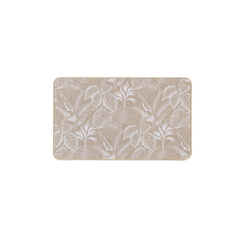 TAPIS RECT STYLIS BLANC 45x75CM TISSE IM