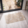TAPIS RECT STYLIS BLANC 45x75CM TISSE IM